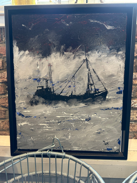 "Thru the Fog" | Framed Canvas | Tim Connors