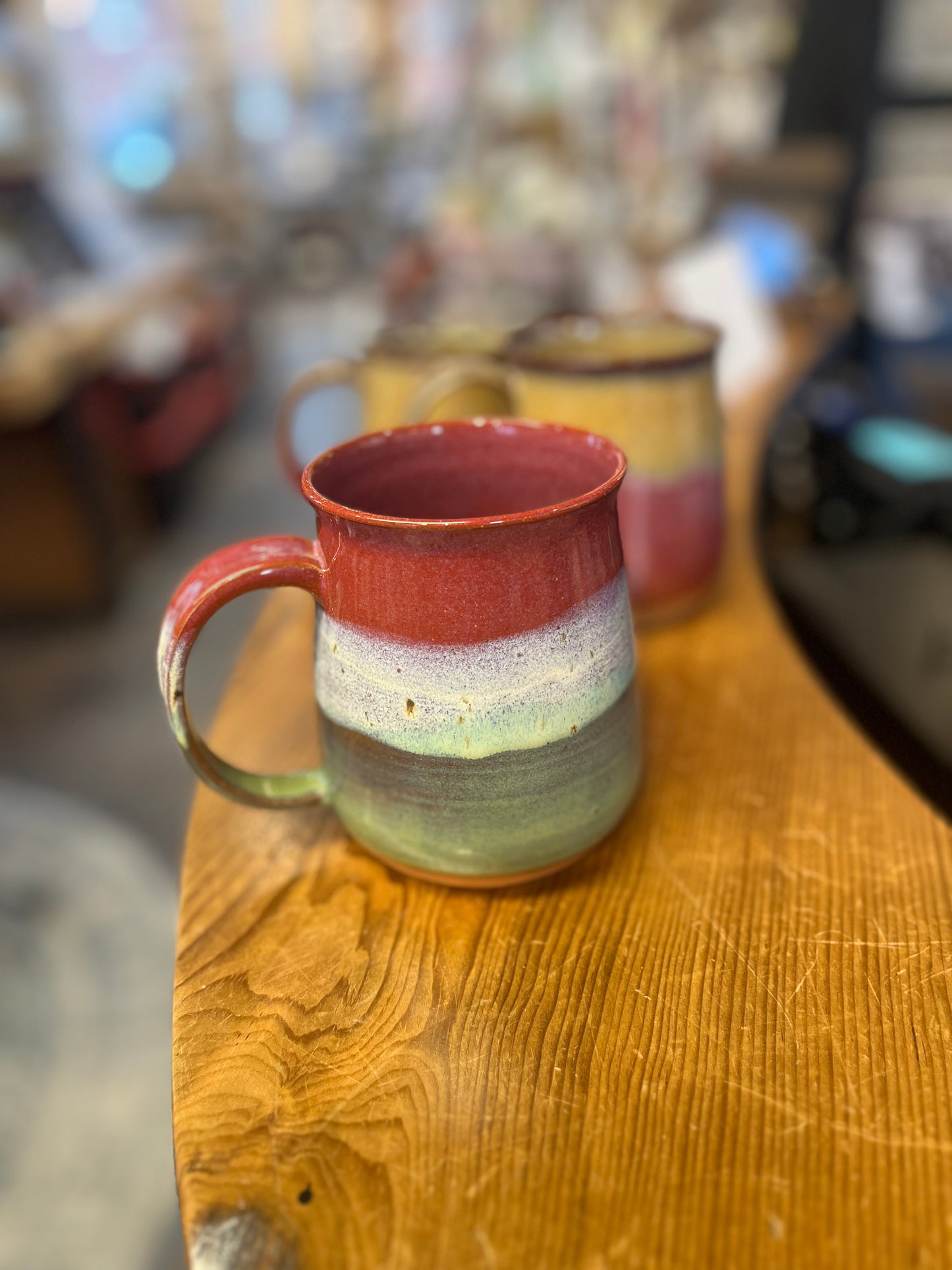 Glazed Pottery Mug | Wheel Thrown | Molly Glover