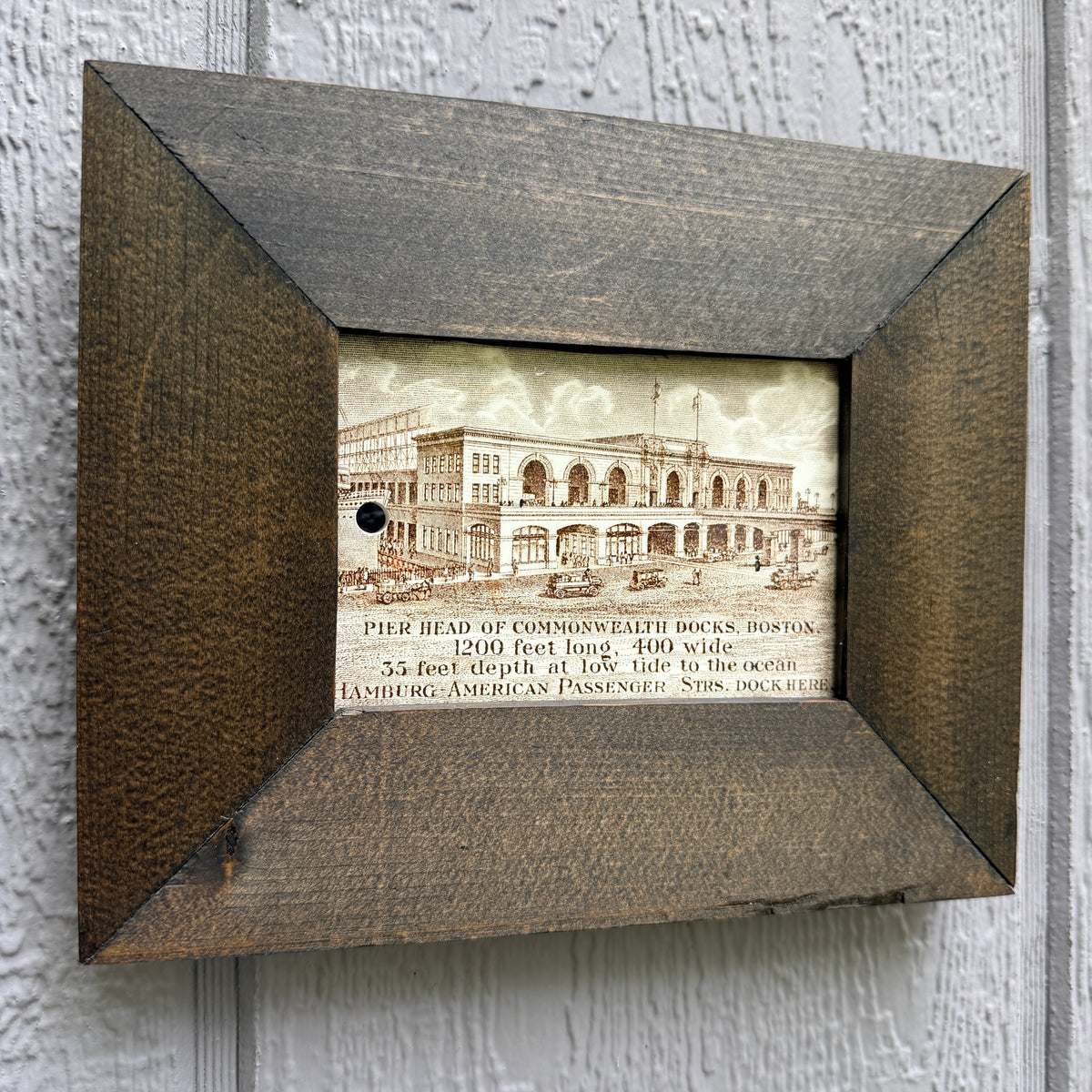 Framed Historic Calendar Tile | c1914 | Jones, McDuffee & Stratton
