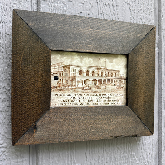 Framed Historic Calendar Tile | c1914 | Jones, McDuffee & Stratton