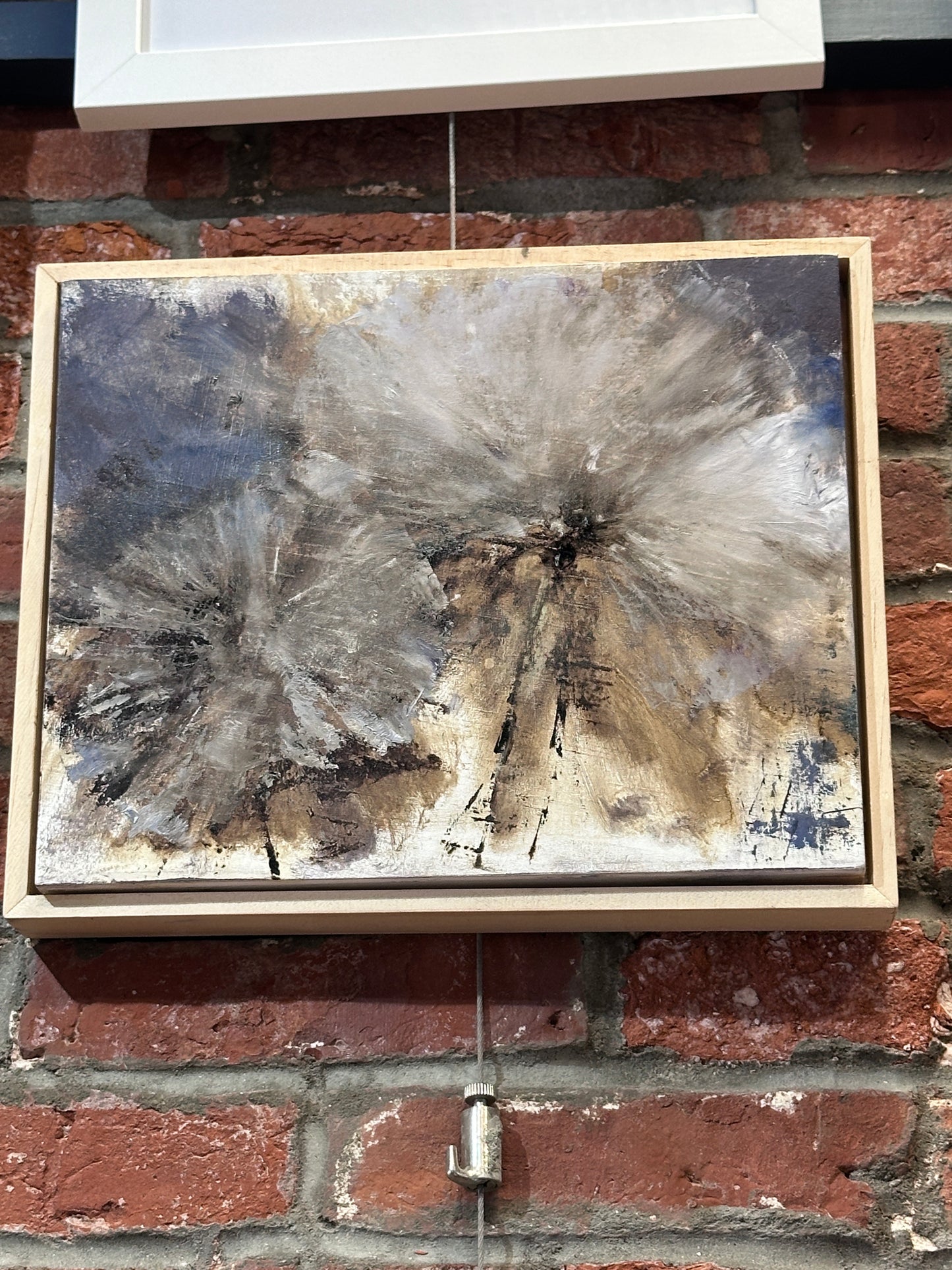 “Wishes” | Original Coal Tar & Oils Painting | Chris Volpe