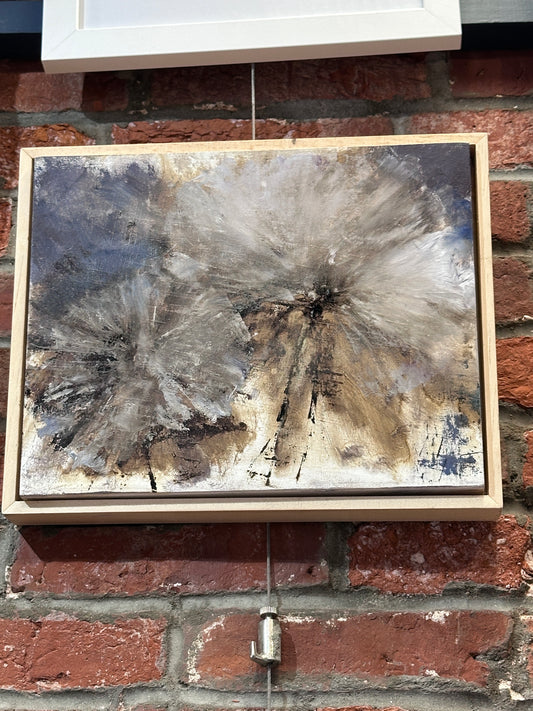 “Wishes” | Original Coal Tar & Oils Painting | Chris Volpe