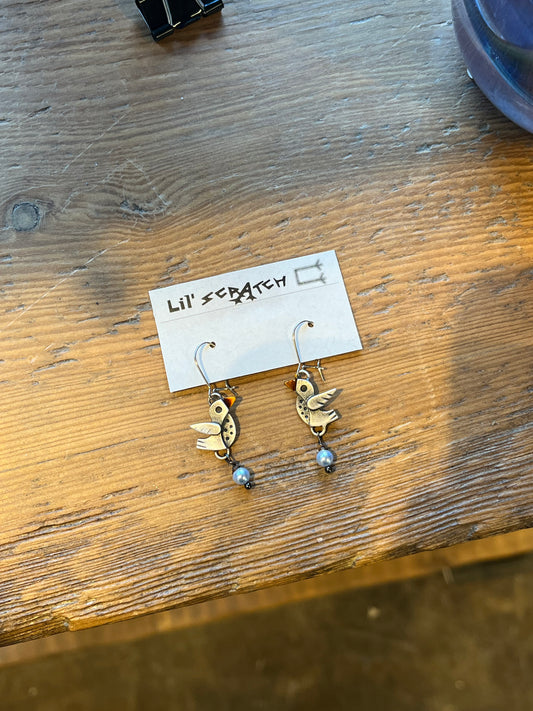 Lovebirds Earrings | Chickenscratch