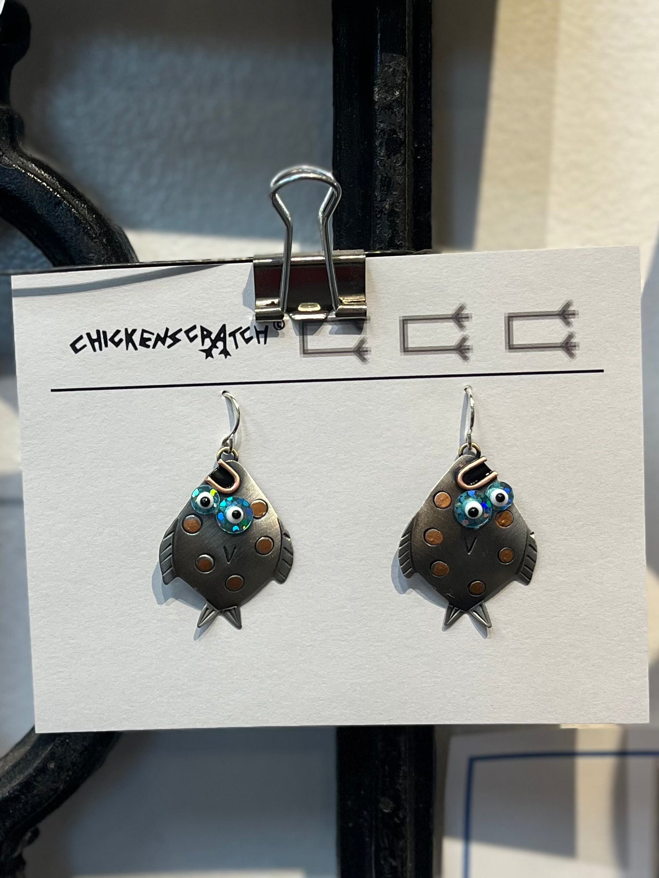 Flounder Earrings | Chickenscratch