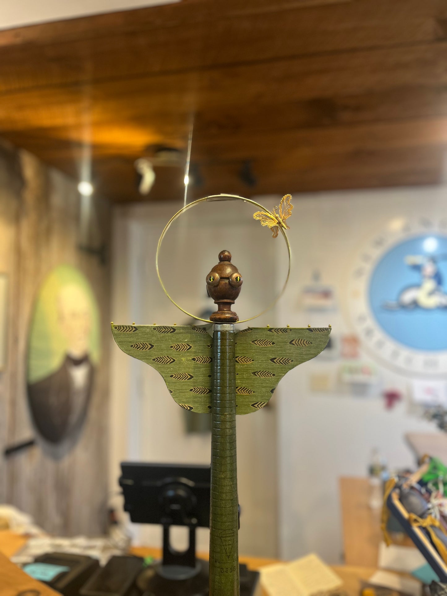 Andrea Maginnis | "Butterfly Bobbin" | Assemblage