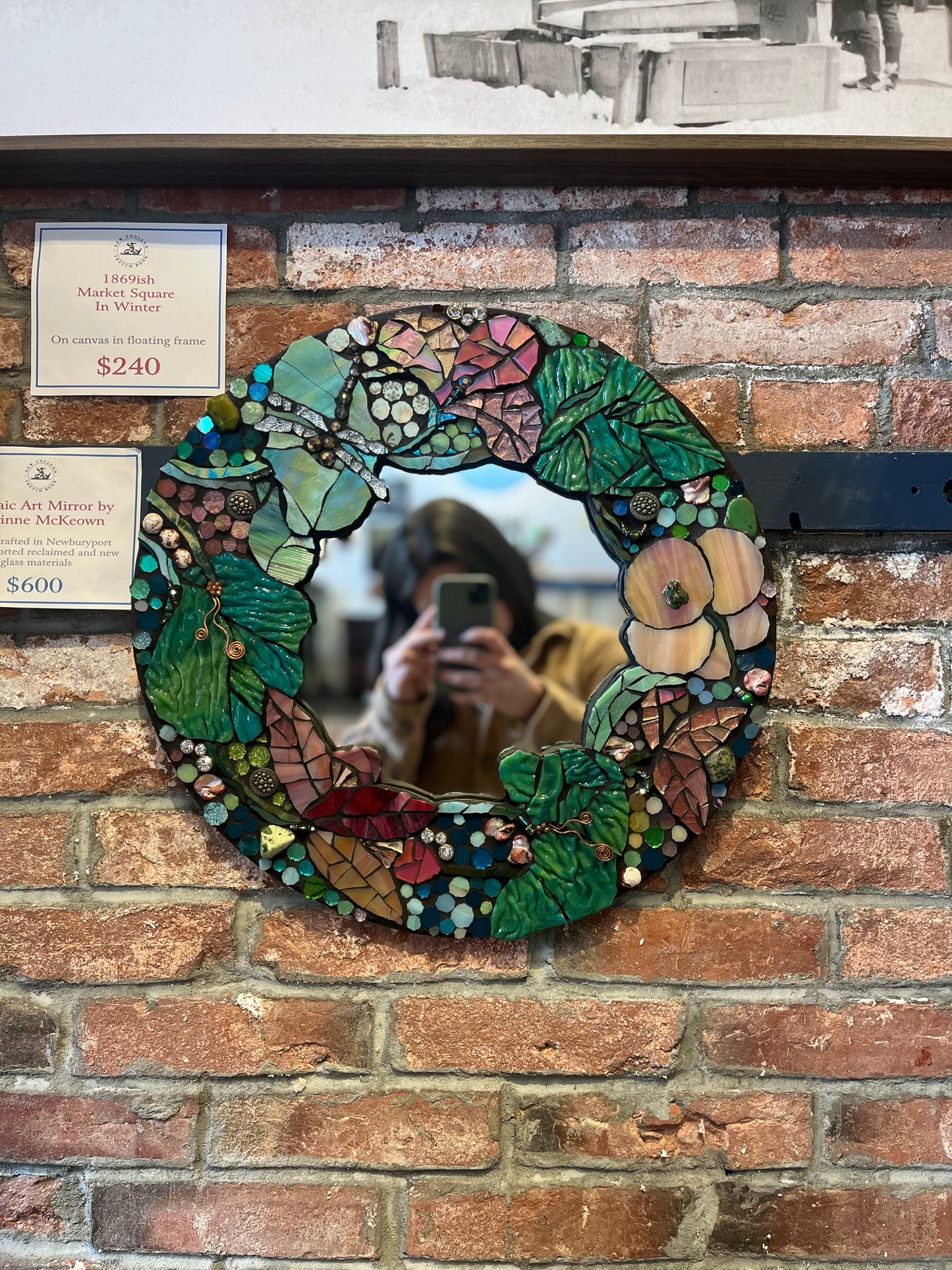 Mosiac Mirror | Round | C.McKeown Mosaics