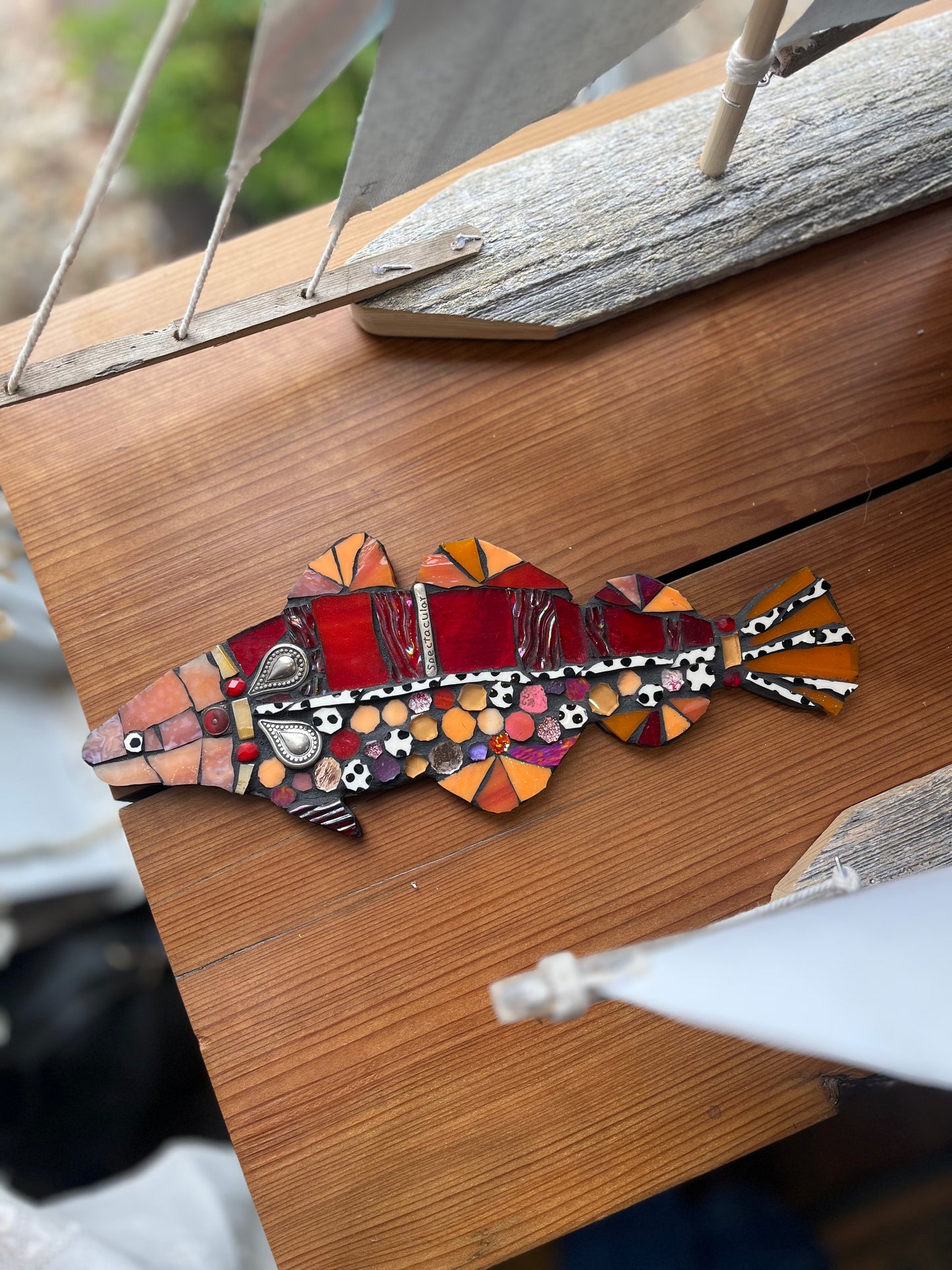 Mosaic fish | Corinne McKeown