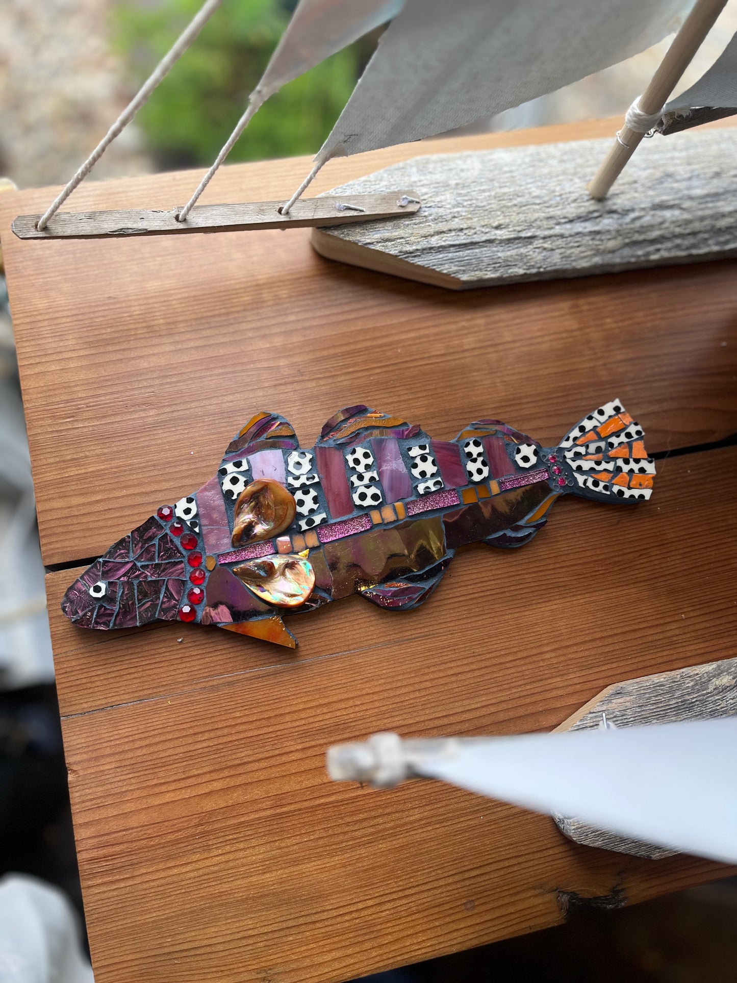 Mosaic fish | Corinne McKeown