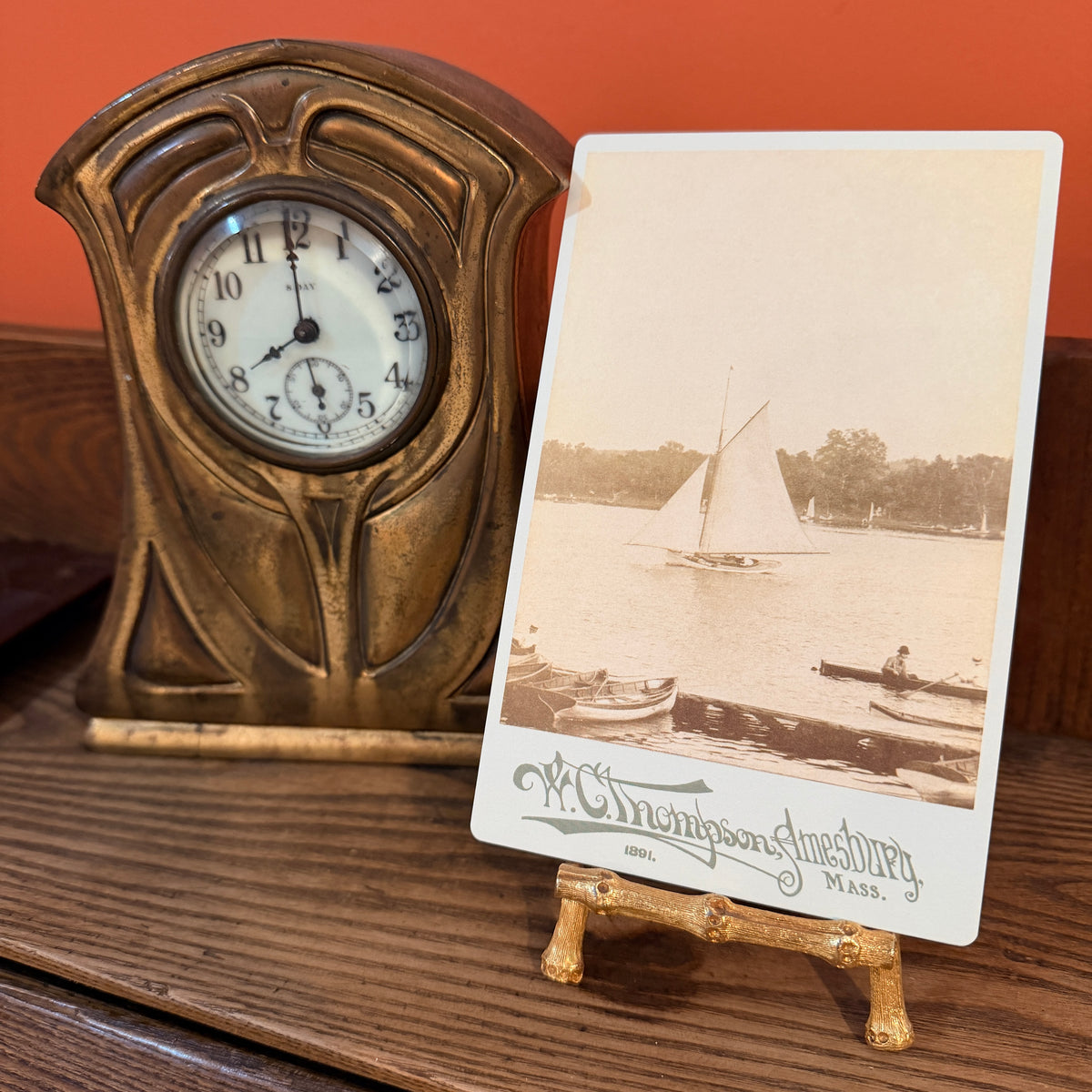 W.C. Thompson 1891 Cabinet Card | Reprint