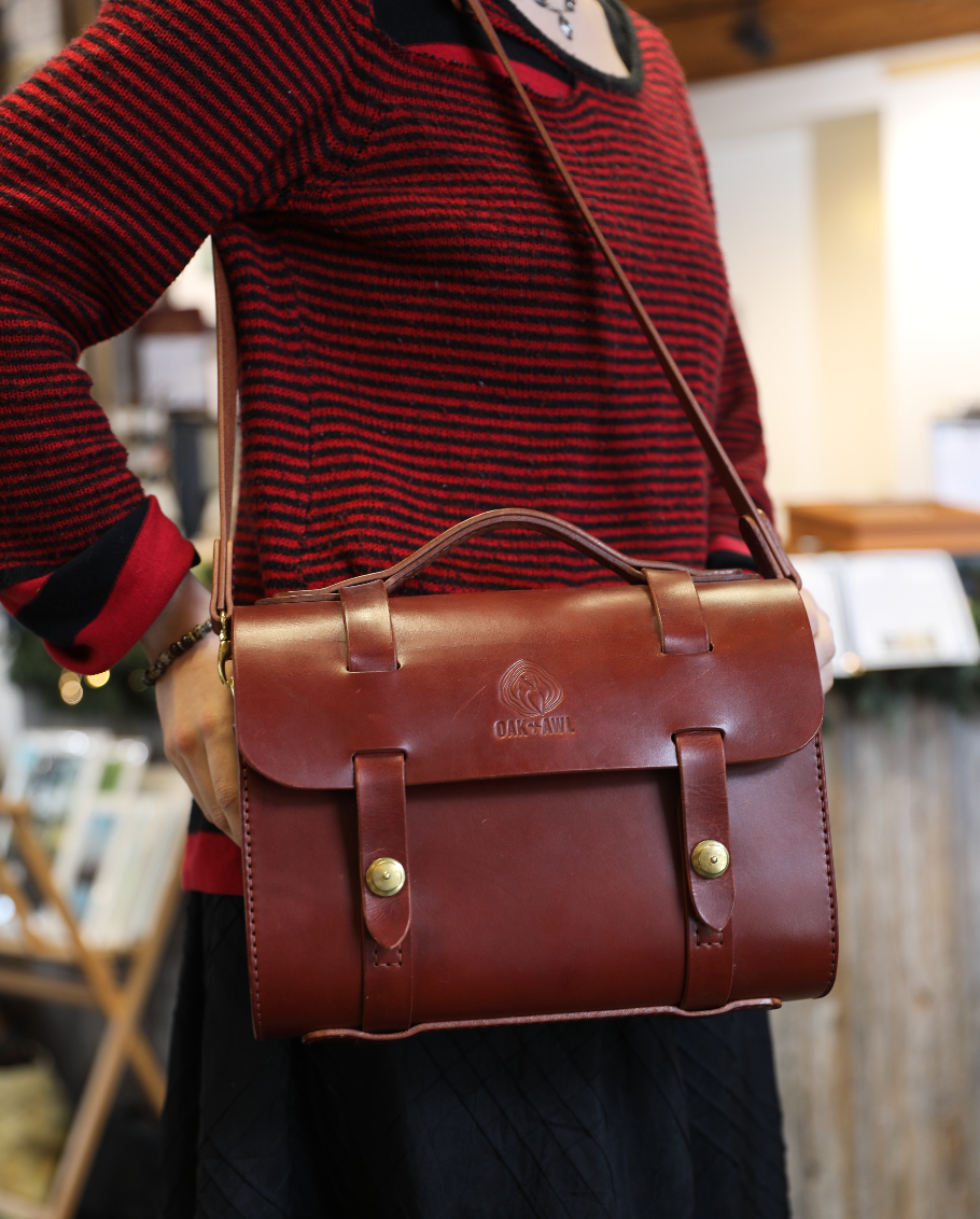 Handcrafted Leather Bag | Oak & Awl | Square