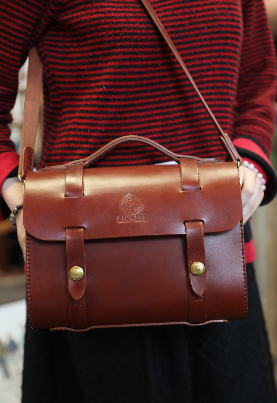 Handcrafted Leather Bag | Oak & Awl | Square