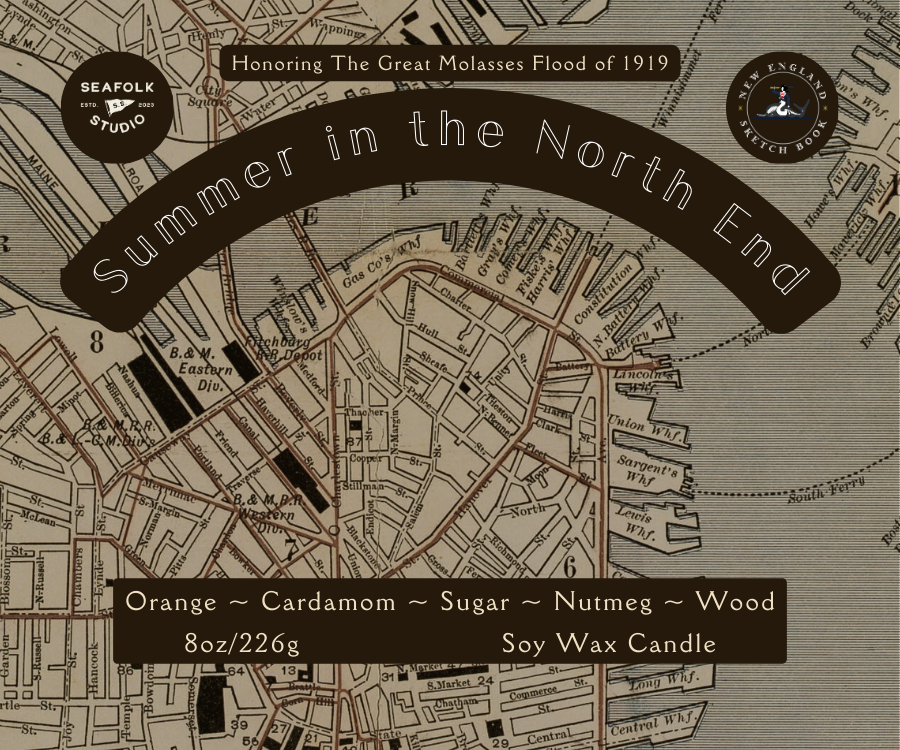 "Summer in the North End" | 8 oz in amber glass