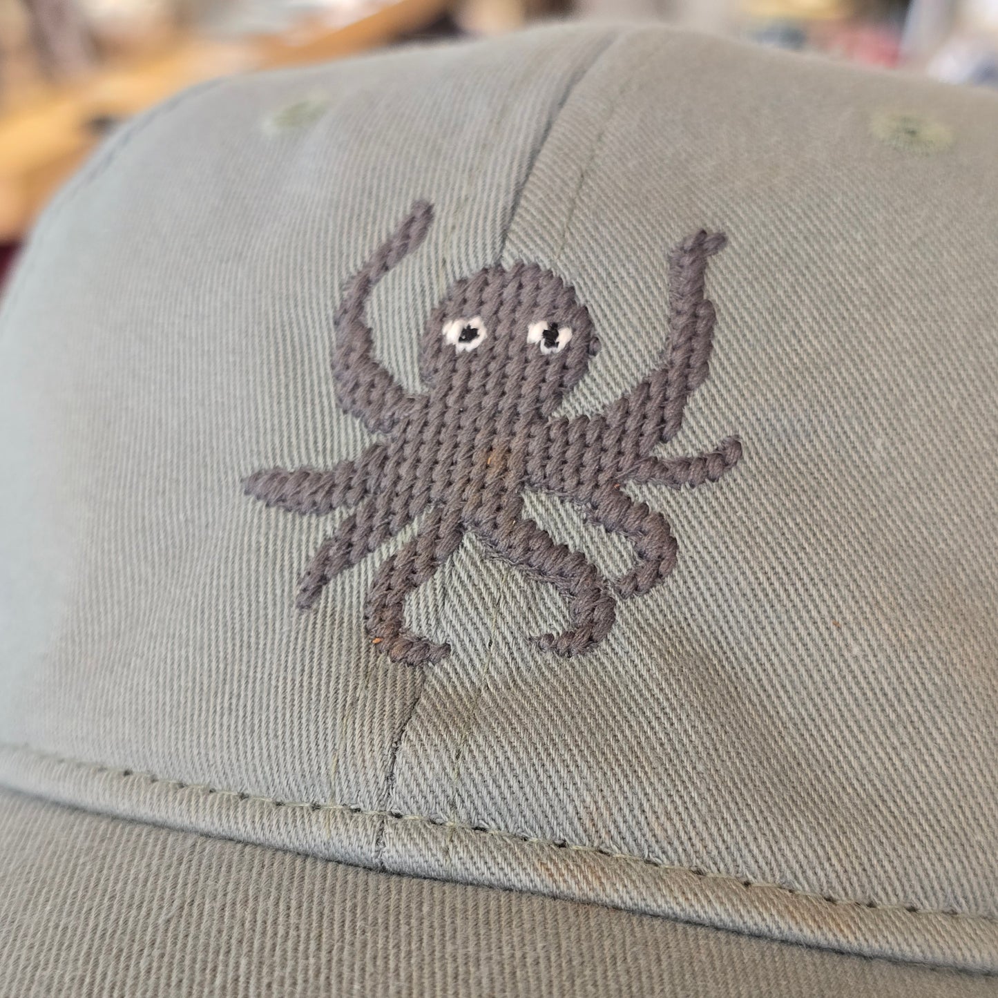 Octopus | Faded Teal Cap