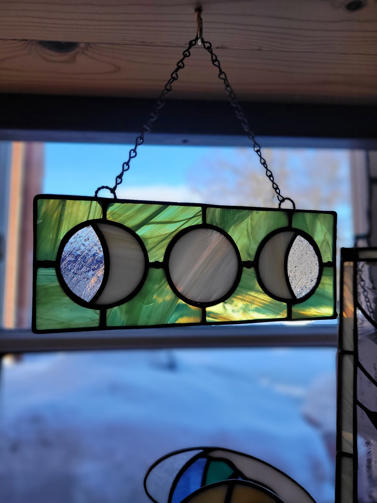 Moon Phase | Stained Glass | Holly Beck
