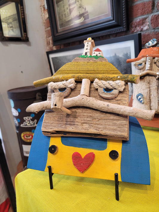 Large Sailor w/ Seagull #5 | Seahag Studios