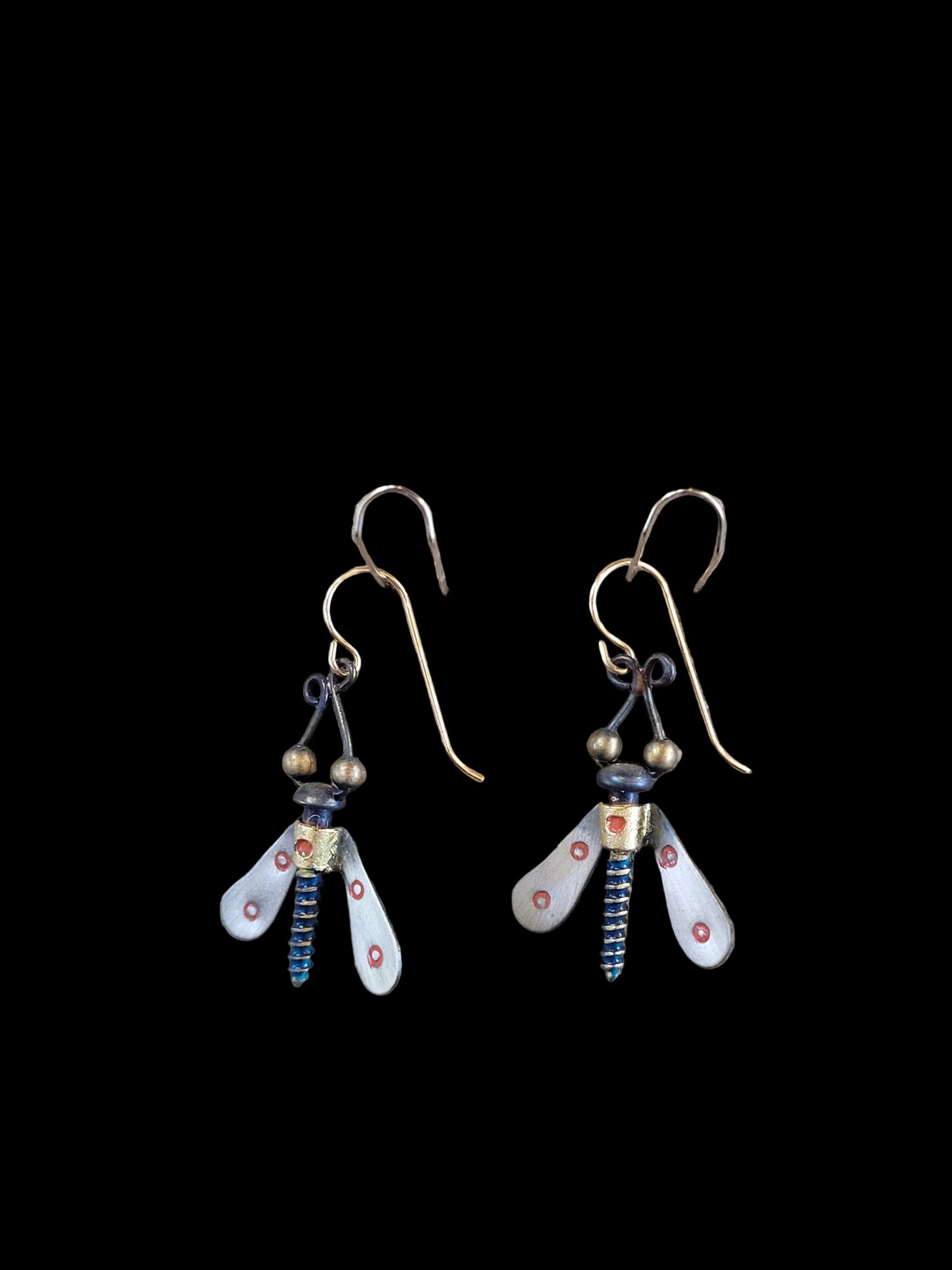Winged Nut Earrings | Chickenscratch