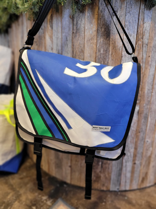 Hoist Away Bags | Sailcloth Messenger Bag