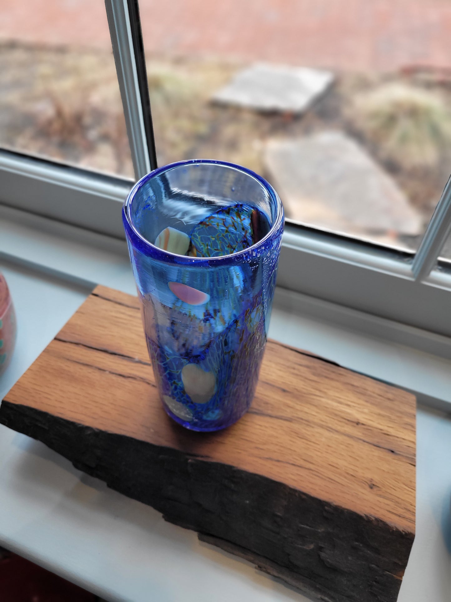 Marsh View Series No.4 | Cylinder Vase | Gordo Glass