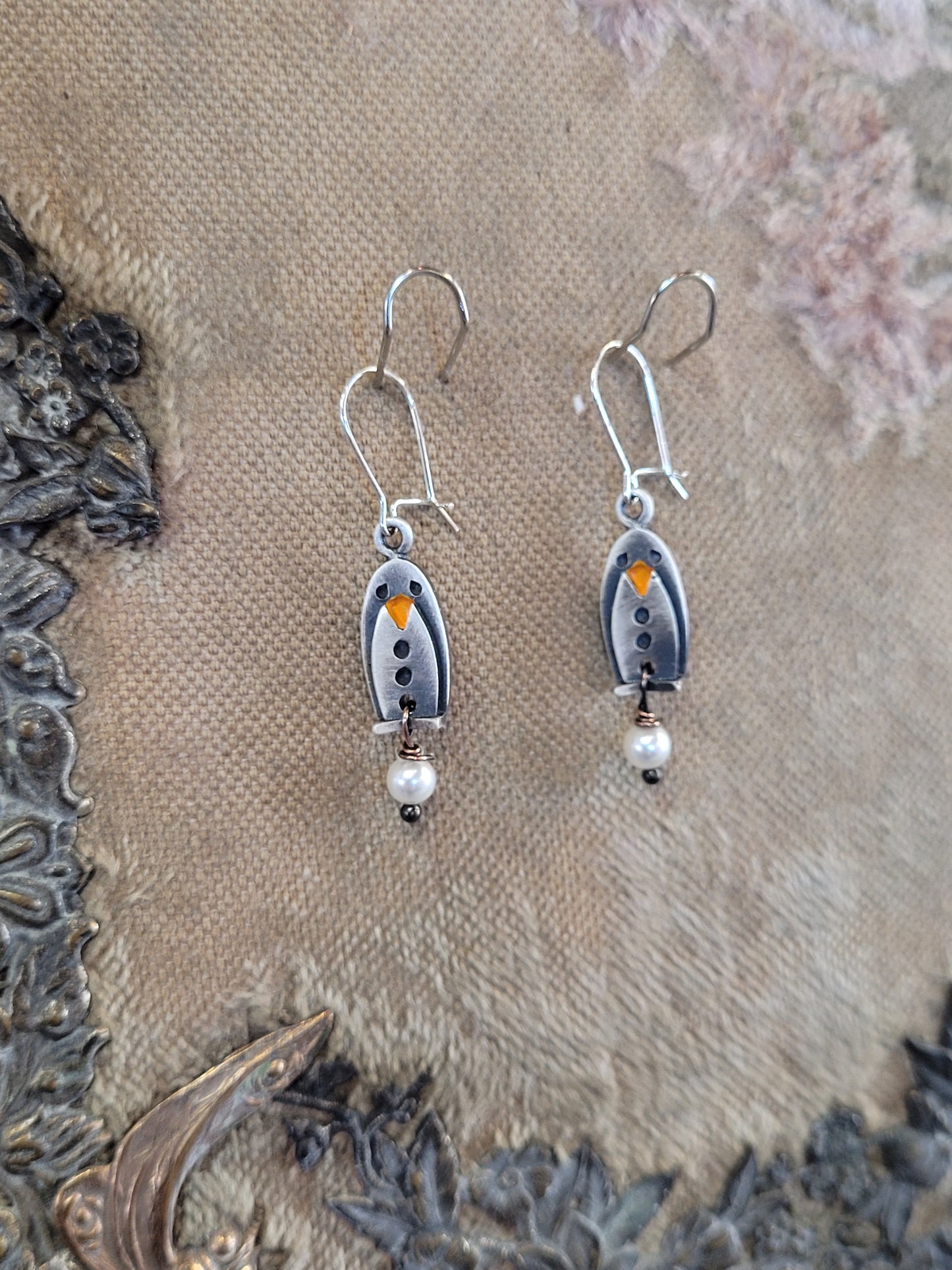 Penguin Earrings | Chickenscratch