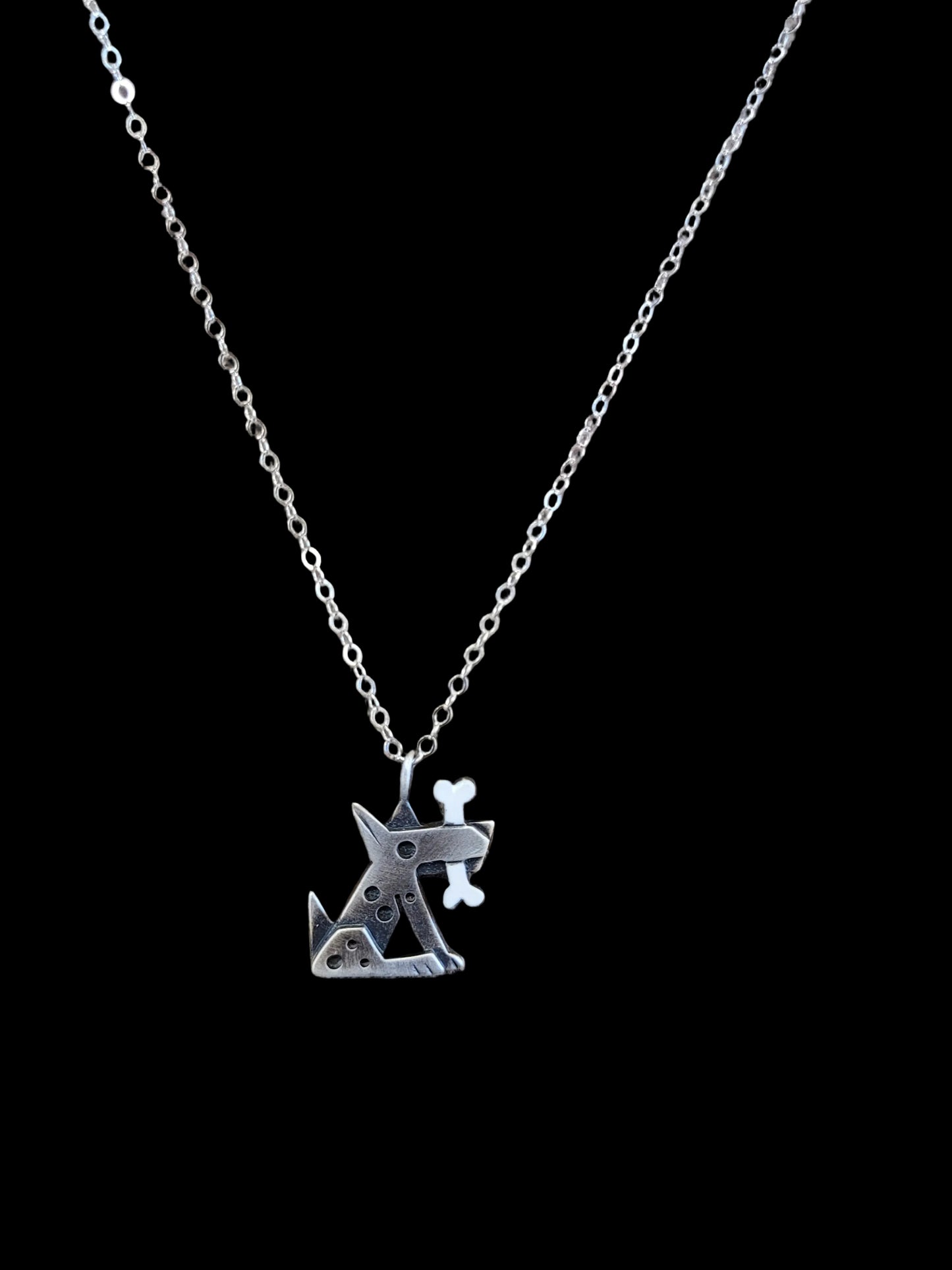 Fido Silver Pendant | Chickenscratch