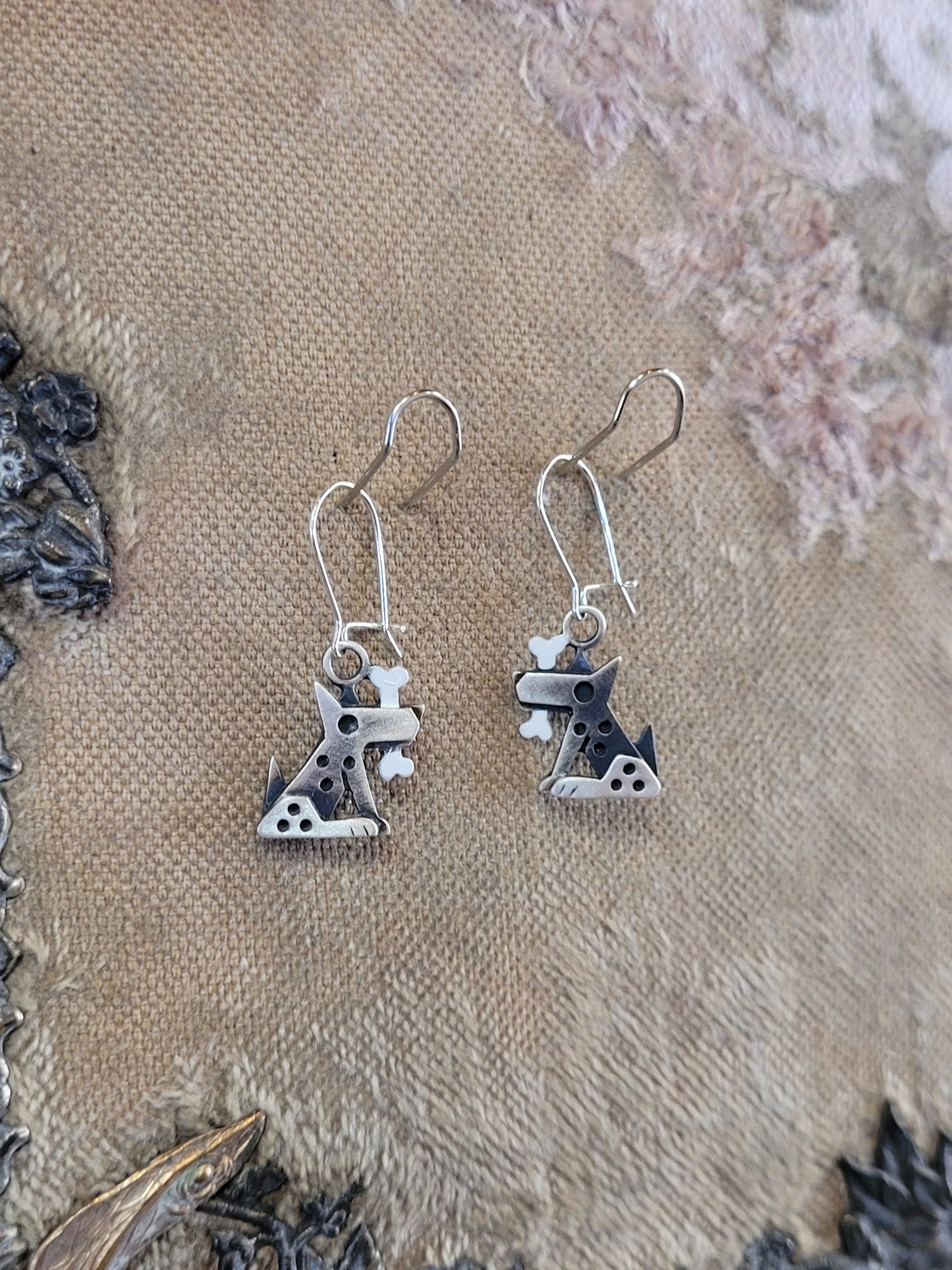 Fido Earrings | Chickenscratch