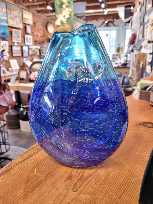 Marsh View Series No.1 | Round Vase | Gordo Glass