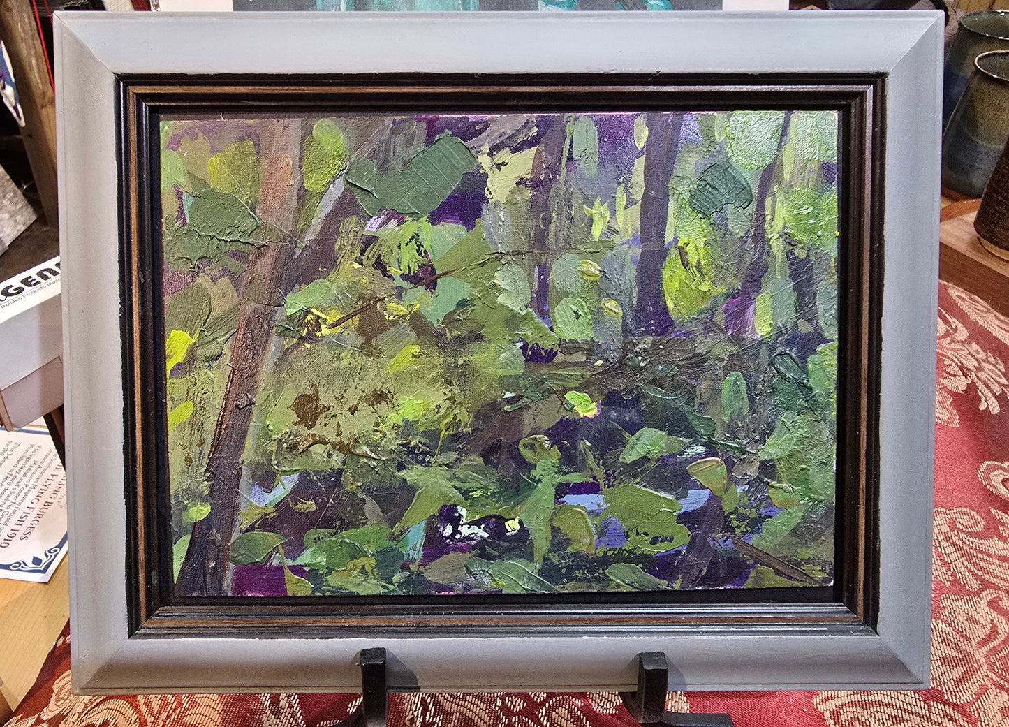 Jeannette Esposito | "Into the Woods" | Framed Acrylic on Board
