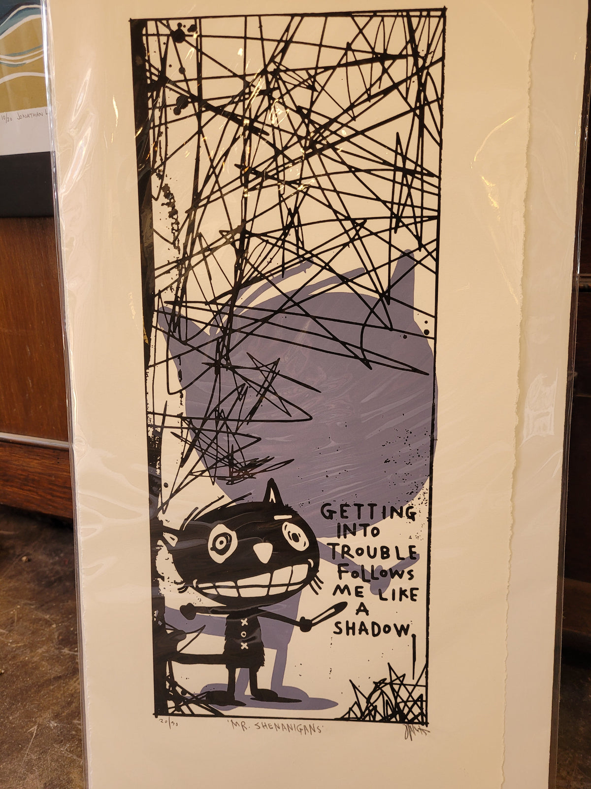“Mr. Shenanigans”  | Silkscreen Print | James Polisky