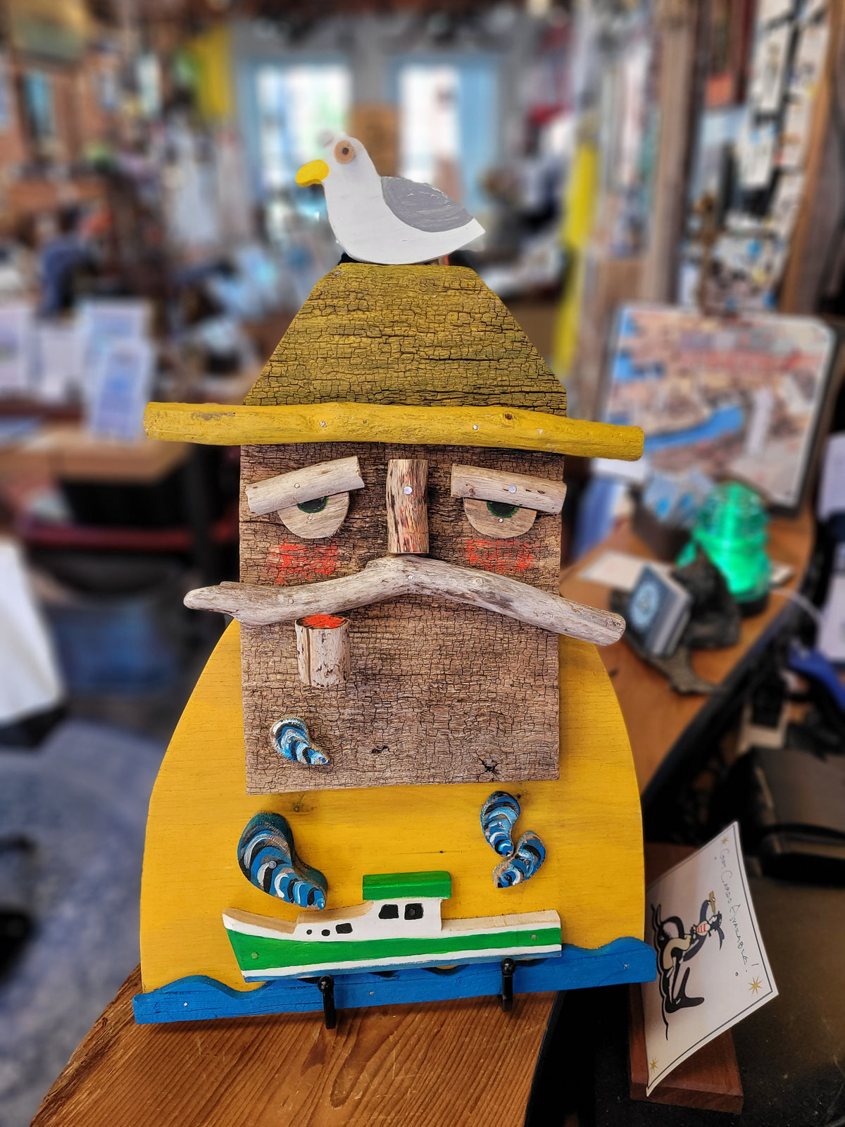 Jumbo Sailor w/ boat  #27 | Seahag Studios