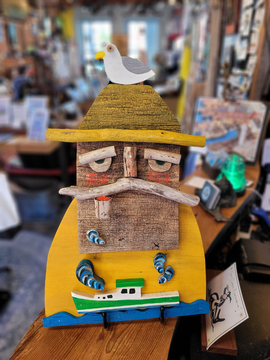 Jumbo Sailor w/ boat  #27 | Seahag Studios