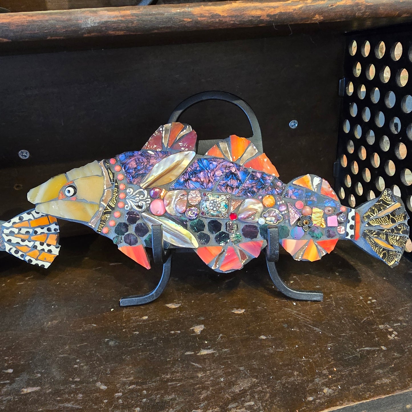 Mosaic fish | Corinne McKeown