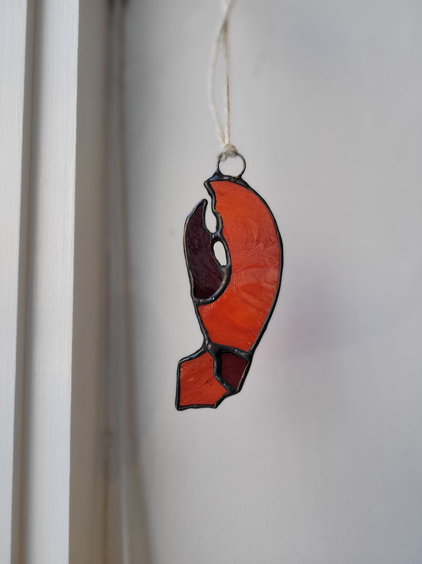 Stained Glass "Lobster Claw" | Libby Lipin