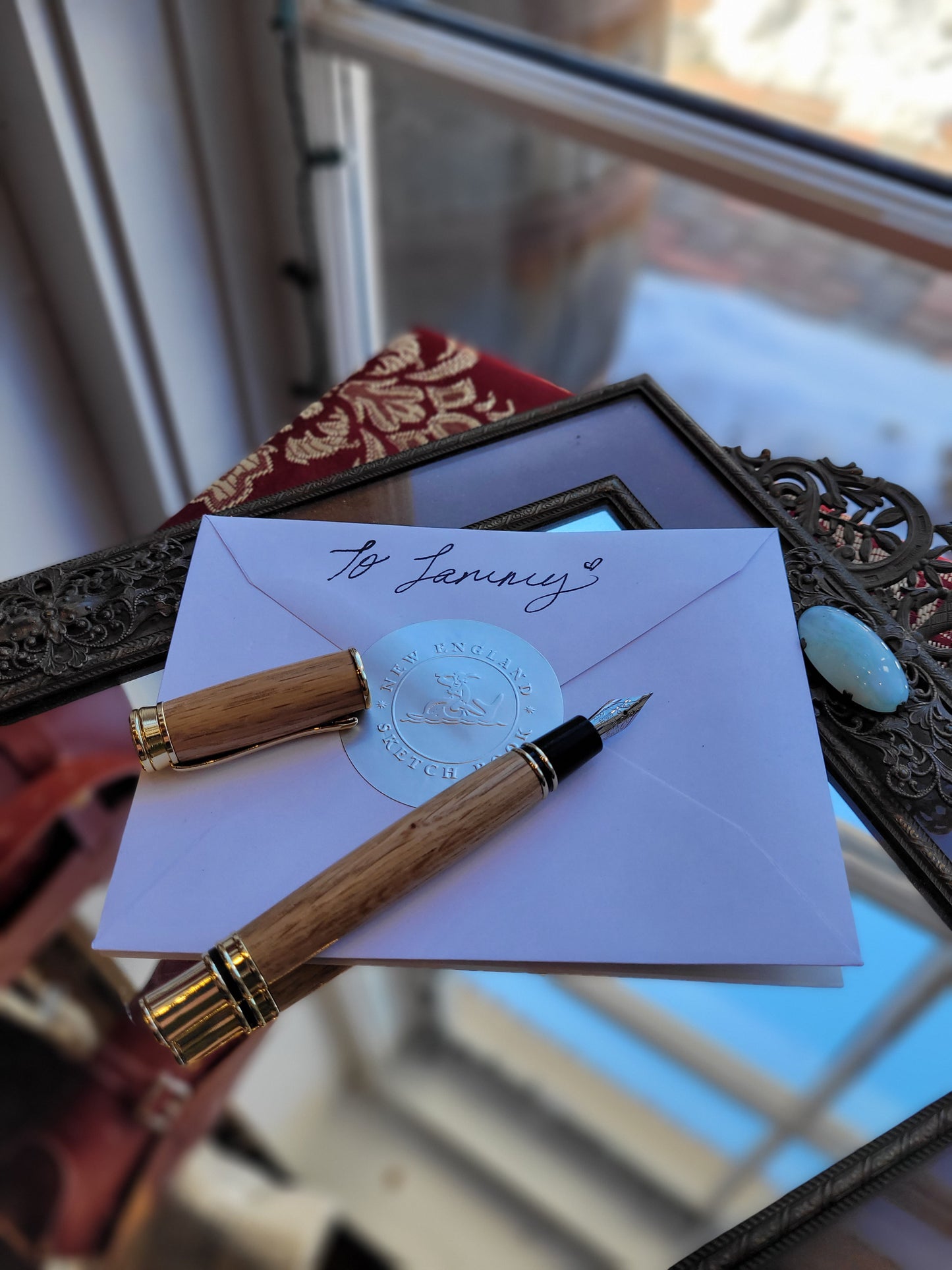Charlestown Navy Yard Oak | Classic Fountain Pen