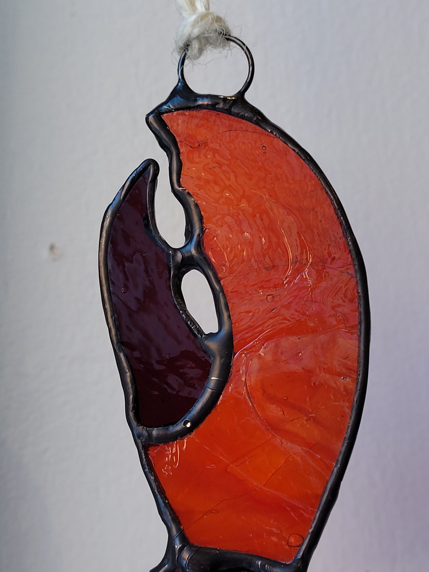 Stained Glass "Lobster Claw" | Libby Lipin