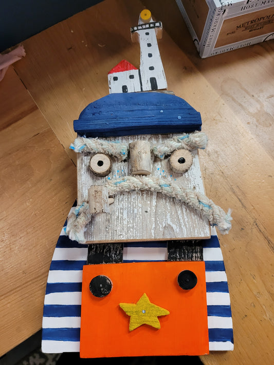 Large Sailor w/ lighthouses #21 | Seahag Studios