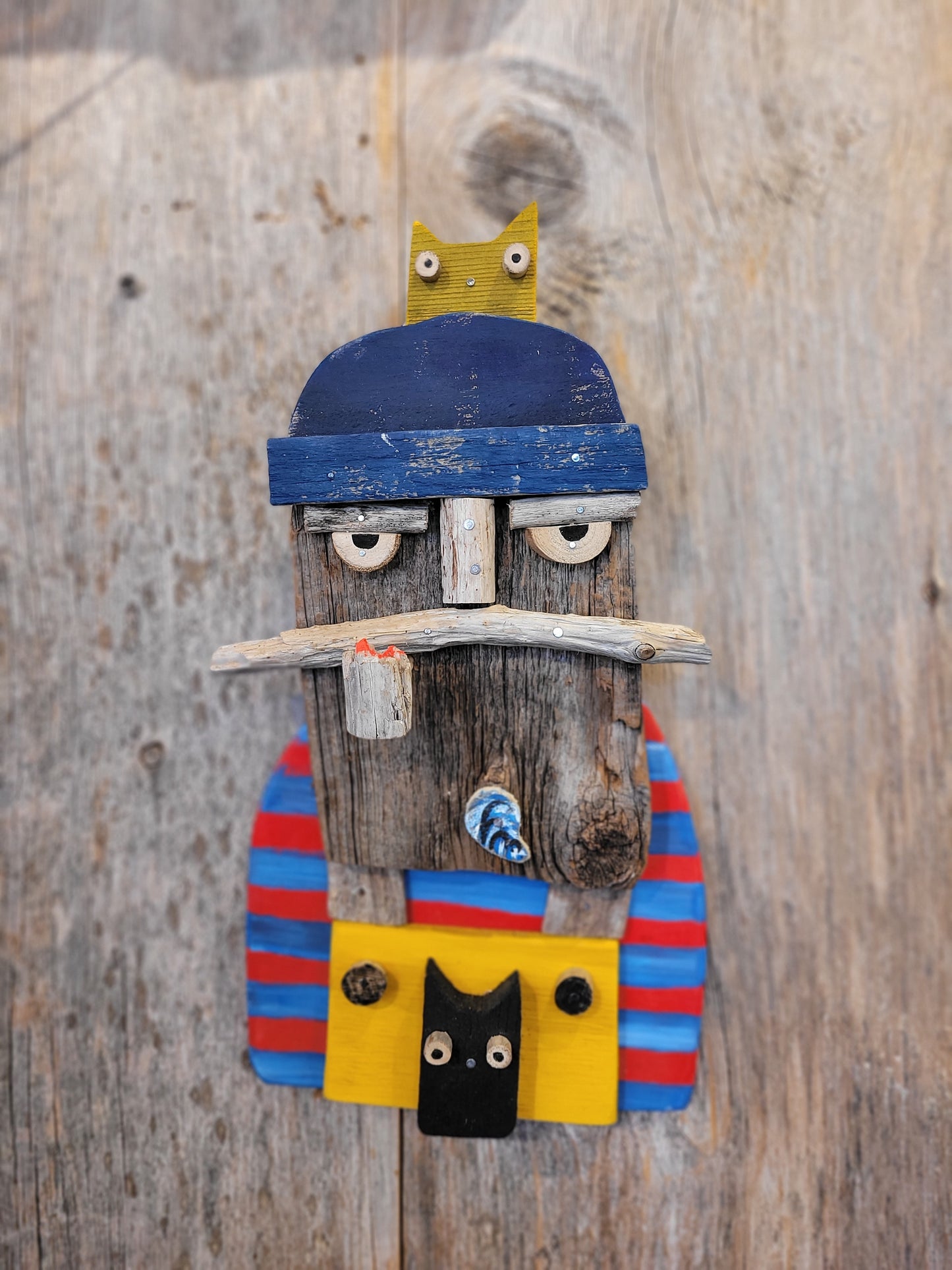 Large Sailor w/ CATS #6 | Seahag Studios