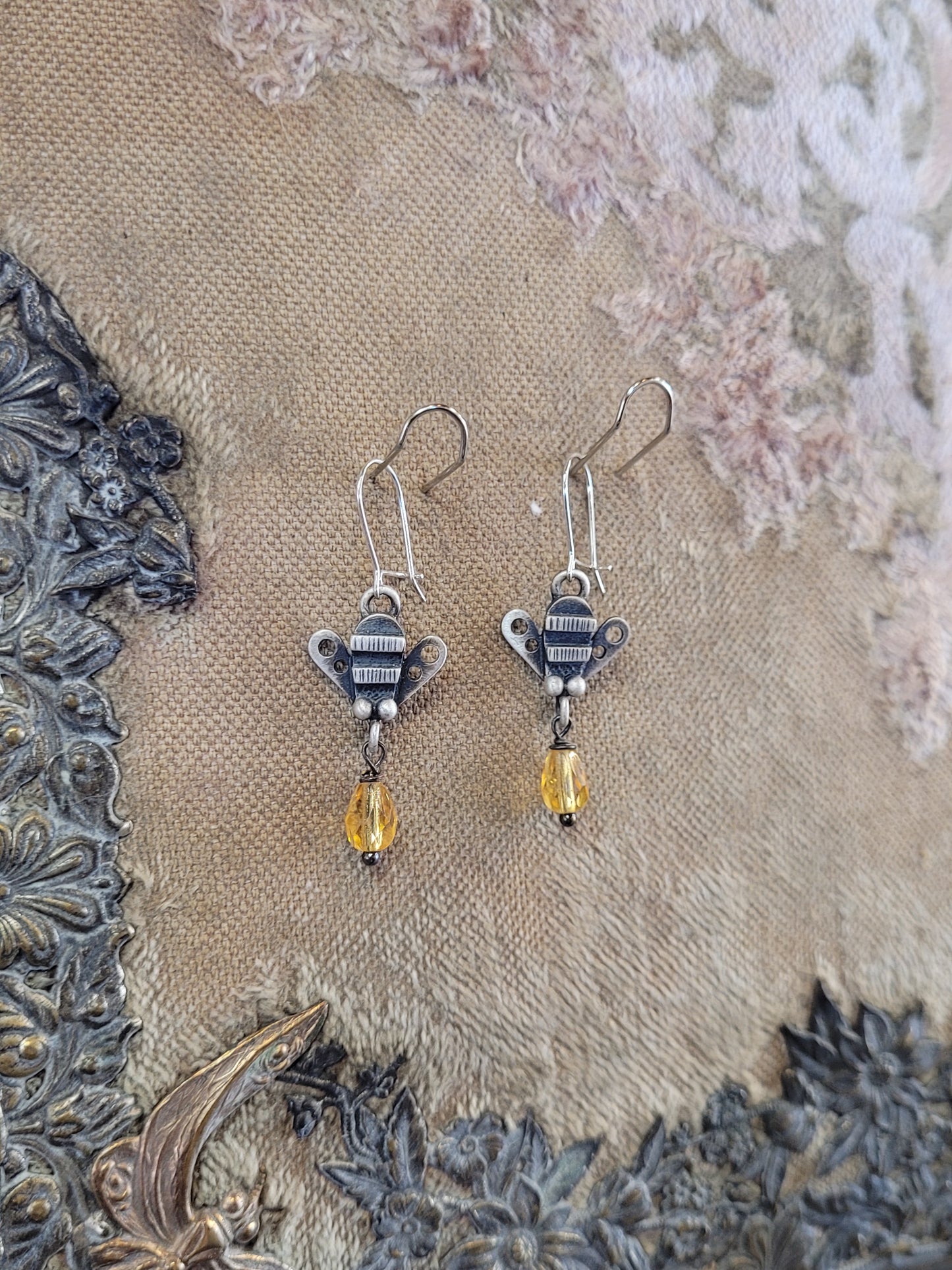 Honey Bee Earrings | Chickenscratch