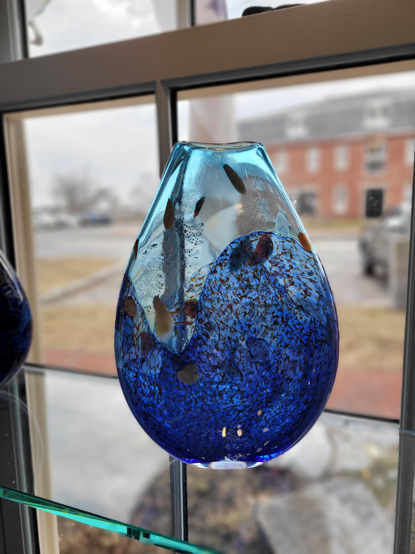 Marsh View Series No.2 | Round Vase | Gordo Glass