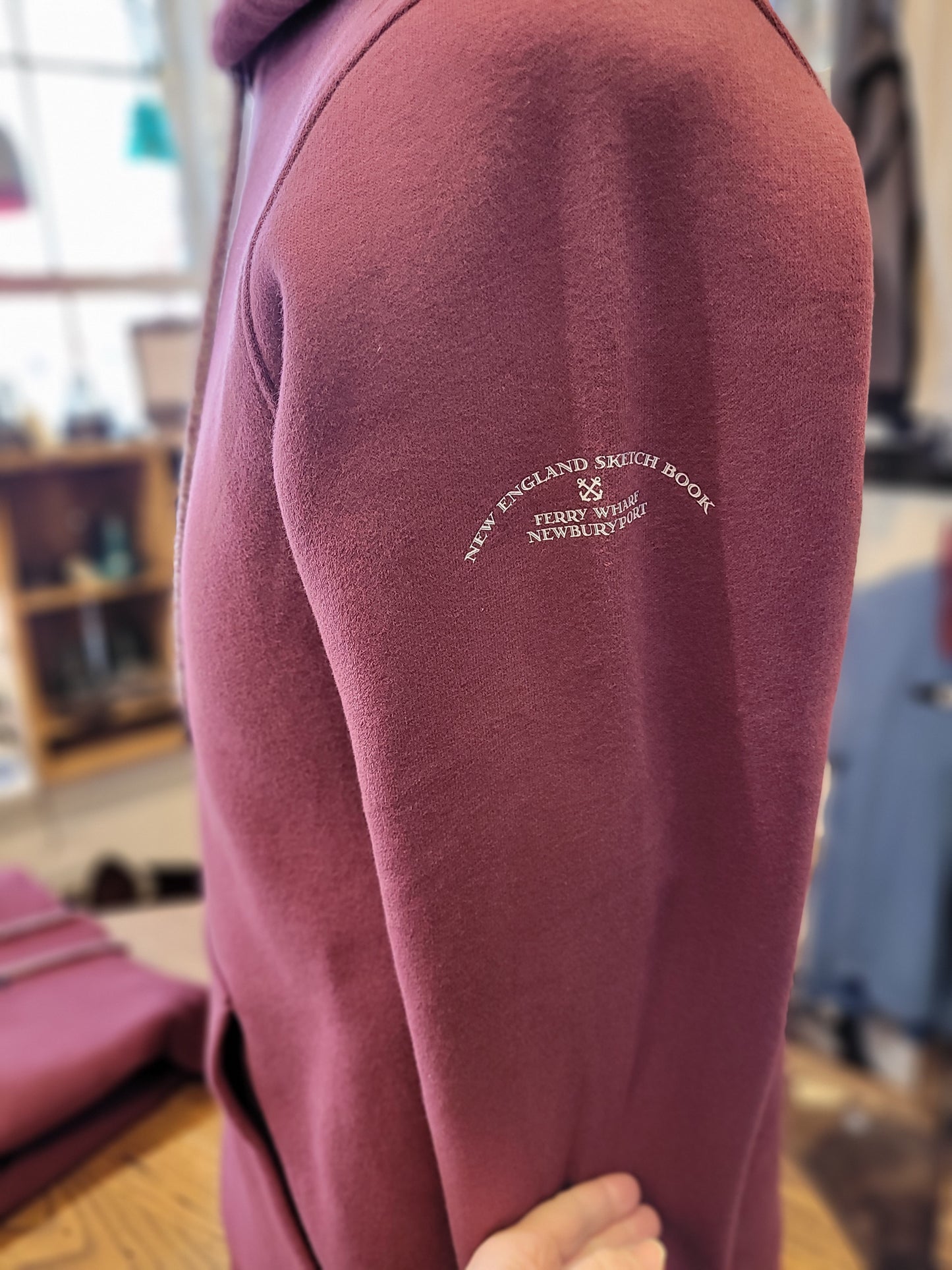 NESB Whaler Jack Hoodie | Legacy Maroon