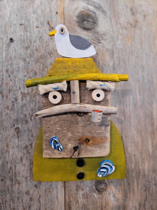 Large Sailor w/ Seagull #14 | Seahag Studios