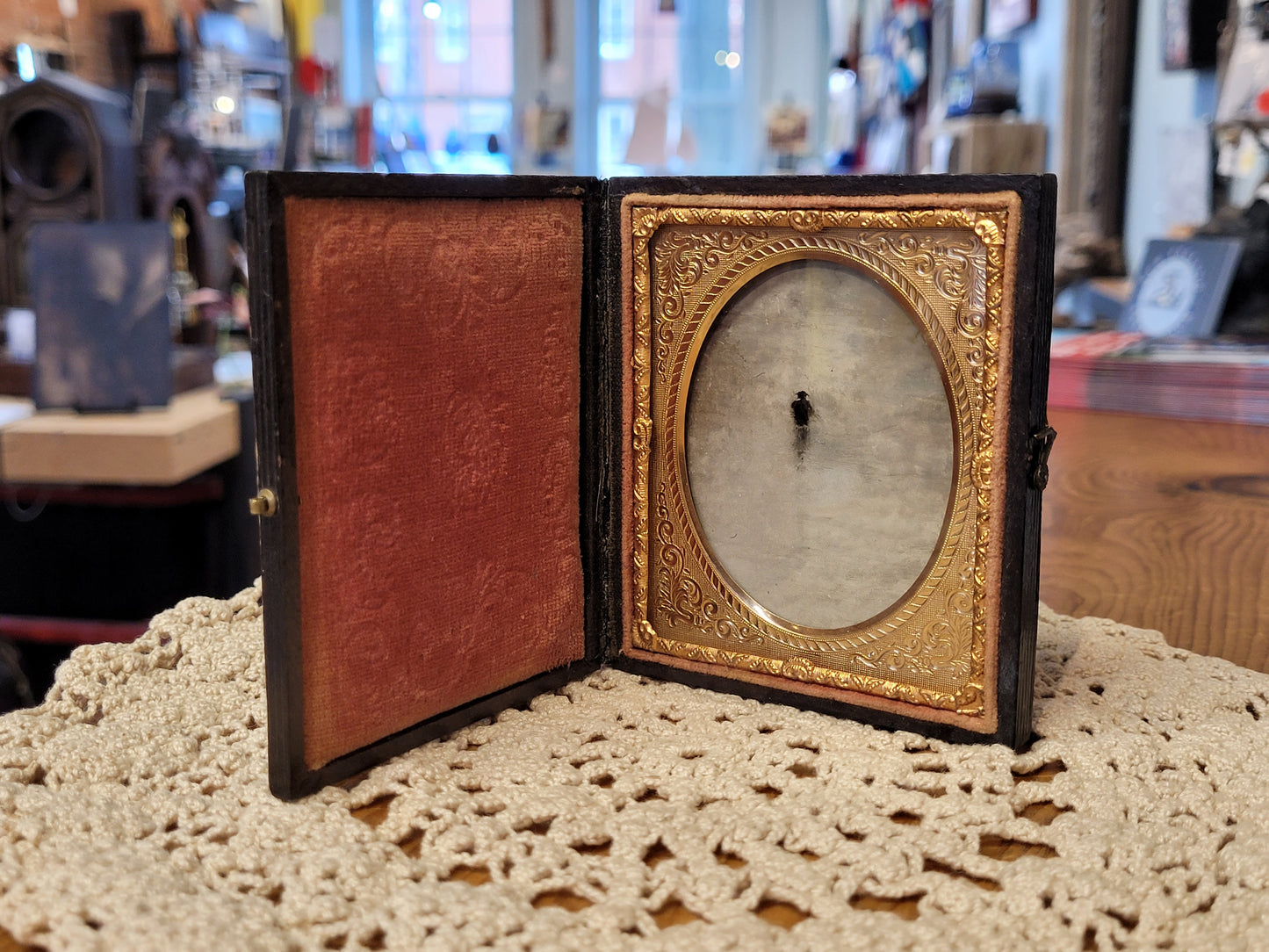 Lone Figure (Flood) | Medium Keepsake | Chris Volpe