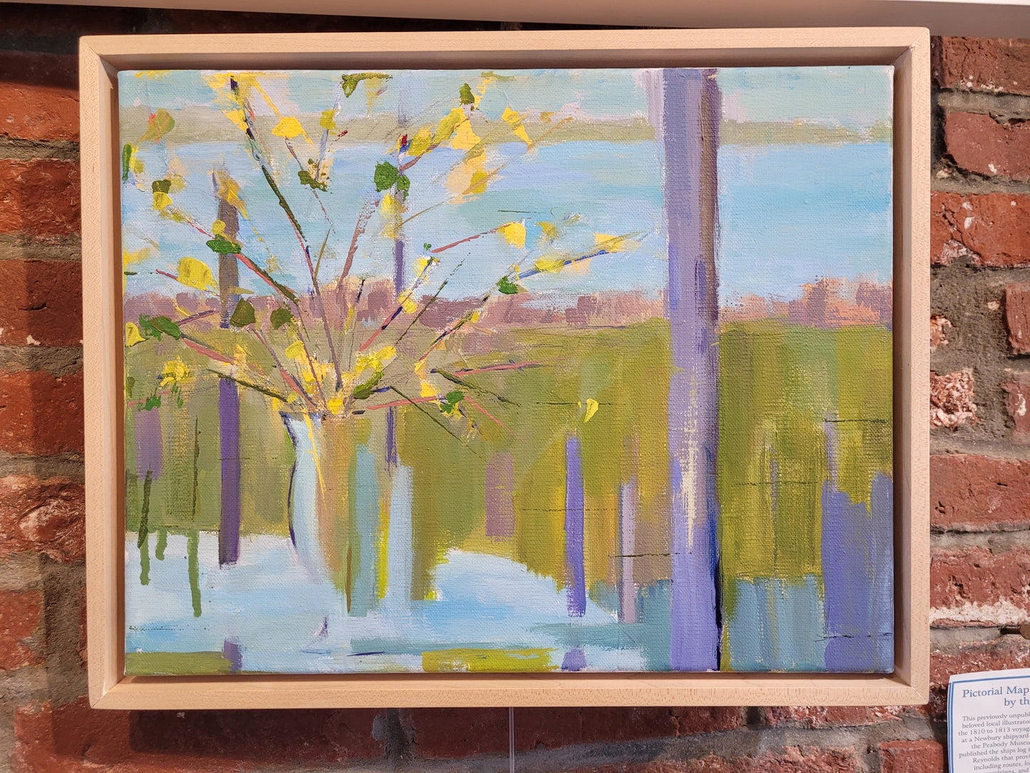 Jeannette Esposito | "Forsythia” | Framed Original
