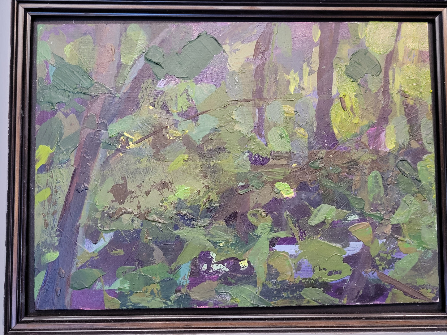 Jeannette Esposito | "Into the Woods" | Framed Acrylic on Board