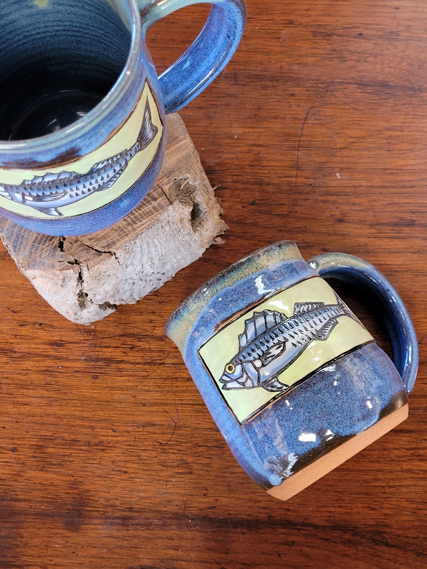 Sgraffito Striper Mug | Molly Glover