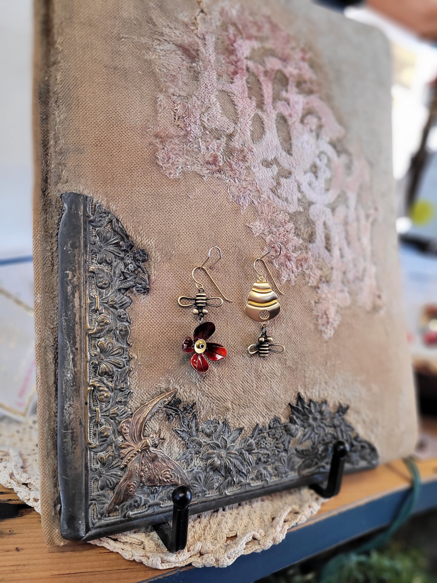 Bee Line Earrings | Chickenscratch