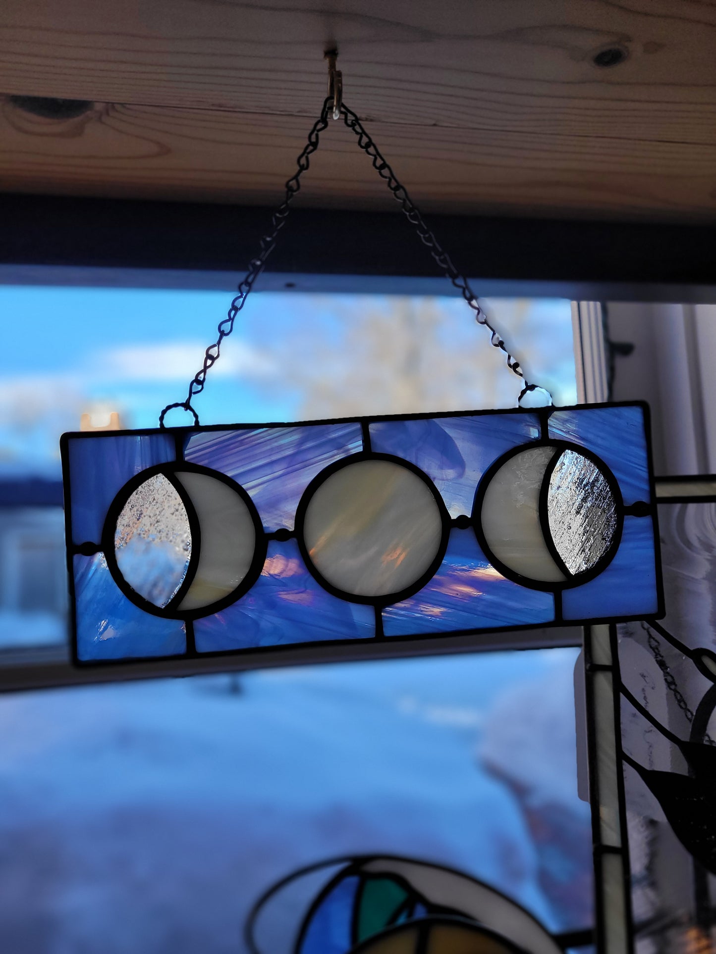Moon Phase | Stained Glass | Holly Beck