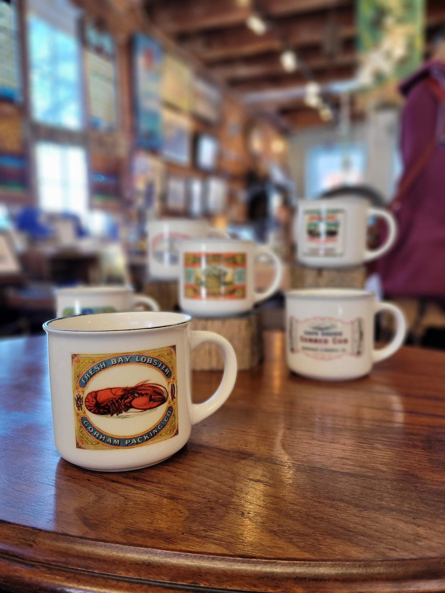 NE Cannery Series | Gorham Packaging Co | Ceramic Camper Mug