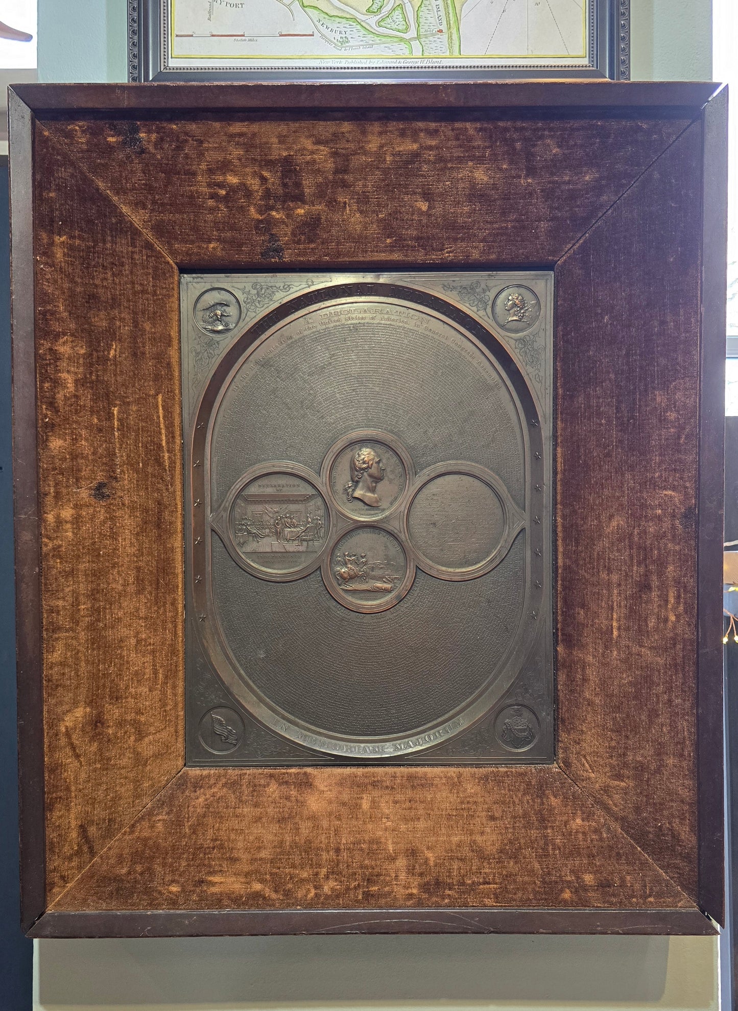"The National Medallion" by Samuel H. Black | 1859