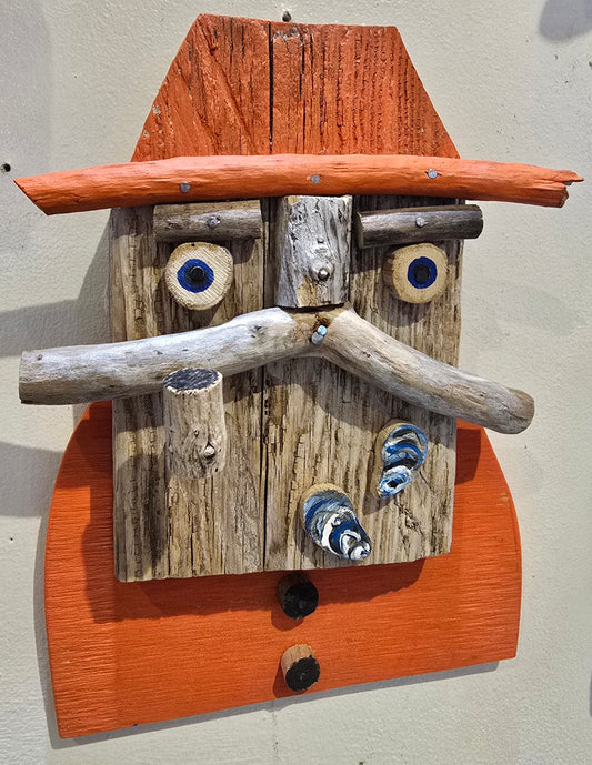 Salty Sailor in Orange #3 | Seahag Studios