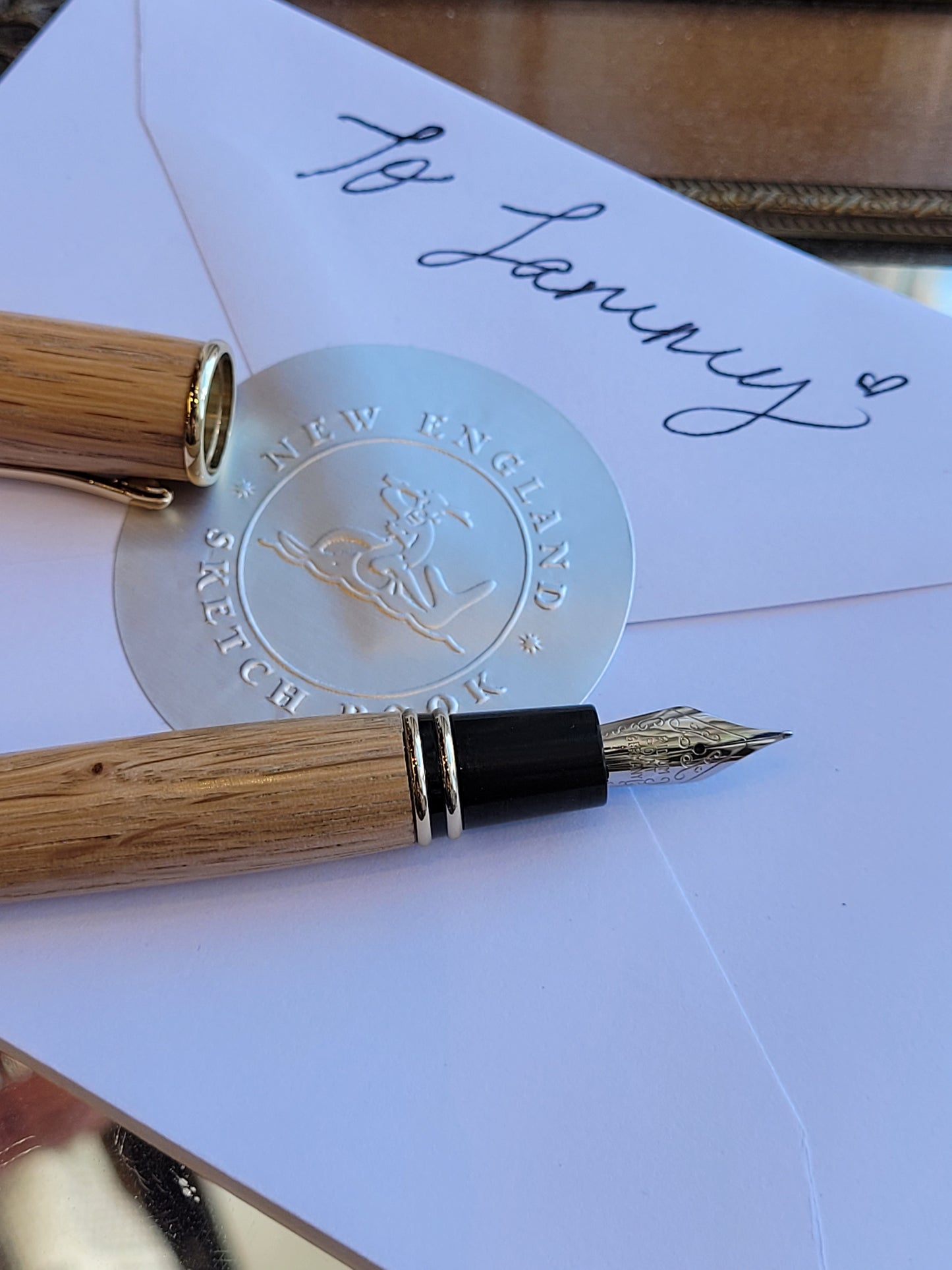 Charlestown Navy Yard Oak | Classic Fountain Pen